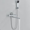 Wall Mount Rotate Long Spout Bathtub Shower Faucet With Handshower