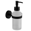Wall-Mount Stainless Steel Glass Soap Dispenser Hand Press Soap Bottle