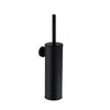 Wall-Mount Toilet Brush Holder Stainless Steel Bath Cleaning Accessory