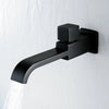 Wall Mounted Basin Faucet Brass Single Handle Tap Single Sink Faucet