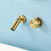 Wall Mounted Basin Faucet Concealed Brass Single Handle Mixer Tap