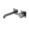 Wall Mounted Bathroom Faucet With Concealed Single Handle Simple Basin Tap