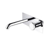 Wall Mounted Bathroom Faucet With Concealed Single Handle Simple Basin Tap