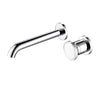 Wall Mounted Bathroom Faucet With Concealed Single Handle Simple Basin Tap