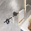 Wall Mounted Bathroom Towel Bar Aluminum Towel Rod and Towel Hanger