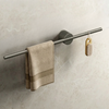Wall Mounted Bathroom Towel Bar Aluminum Towel Rod and Towel Hanger