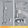 Wall Mounted Bathtub Spout Mixer Tap Shower Faucet Set With Bidet Taps