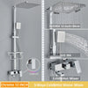 Wall Mounted Bathtub Spout Mixer Tap Shower Faucet Set With Bidet Taps