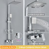 Wall Mounted Bathtub Spout Mixer Tap Shower Faucet Set With Bidet Taps