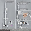 Wall Mounted Bathtub Spout Mixer Tap Shower Faucet Set With Bidet Taps