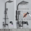 Wall Mounted Bathtub Spout Mixer Tap Shower Faucet Set With Bidet Taps