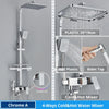 Wall Mounted Bathtub Spout Mixer Tap Shower Faucet Set With Bidet Taps