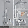 Wall Mounted Bathtub Spout Mixer Tap Shower Faucet Set With Bidet Taps