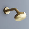 Wall Mounted Brass Bathroom Shower Mixer Rainfall Shower Faucet Set