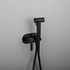 Wall-Mounted Brass Bidet Sprayer Set Hot Cold Shattaf Shower Mixer Tap