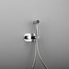 Wall-Mounted Brass Bidet Sprayer Set Hot Cold Shattaf Shower Mixer Tap