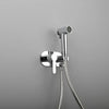 Wall-Mounted Brass Bidet Sprayer Set Hot Cold Shattaf Shower Mixer Tap