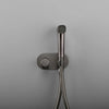 Wall-Mounted Brass Bidet Sprayer Set Hot Cold Shattaf Shower Mixer Tap
