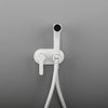 Wall-Mounted Brass Bidet Sprayer Set Hot Cold Shattaf Shower Mixer Tap