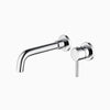 Wall-Mounted Concealed Brass Basin Faucet Integrated Sink Water Mixer