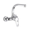 Wall Mounted Kitchen Faucet Basin Tap Swivel Spout Kitchen Faucet