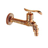Wall Mounted One Handle Washing Machine Faucet