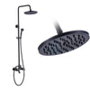 Wall Mounted  Rainfall Shower Faucet with Hand Shower Set