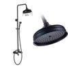 Wall Mounted  Rainfall Shower Faucet with Hand Shower Set