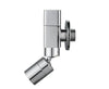 Wall Mounted Rotating Brass Outdoor Faucet Basin Bibcock Mop Pool Tap