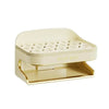 Wall Mounted Self Adhesive Elegant Soap Holder Bathroom Organizer