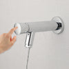 Wall Mounted Self-Closing Cold Water Sink Tap Time Delay Basin Faucet