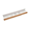 Wall Mounted Solid Wood Aluminum Storage Shelf Bathroom Organizer Rack