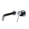 Wall Mounted Stainless Steel Faucet Single Handle Bathroom Faucet in 6 Colors