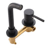 Wall Mounted Stainless Steel Faucet Single Handle Bathroom Faucet in 6 Colors