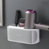 Wall-Mounted Storage Racks Creative Suction Cup Hair Dryer Holder