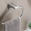 Wall-Mounted Towel Rack Aluminum Bathroom Towel Bar Towel Hanger