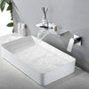 Wall Mounted Waterfall Sink Faucet Shelf Basin Water Mixer Tap