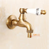 Washing Machine Tap Wall Garden Small Faucet Ceramic Lever Sink Tap