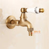 Washing Machine Tap Wall Garden Small Faucet Ceramic Lever Sink Tap