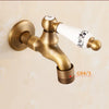 Washing Machine Tap Wall Garden Small Faucet Ceramic Lever Sink Tap