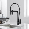 Water Dispenser Faucet Pull Down 2 in 1 Sprayer Brass Drinking Tap