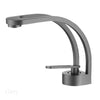 Waterfall Brass Basin Faucet Single-Handle Bathroom Sink Mixer Tap
