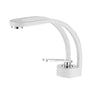 Waterfall Brass Basin Faucet Single-Handle Bathroom Sink Mixer Tap