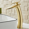 Waterfall Bathroom Brass Basin Faucet Single Handle Mixer Crane Tap