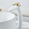 Waterfall Bathroom Brass Basin Faucet Single Handle Mixer Crane Tap