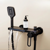 Waterfall Bathtub Mixer Tap with Handheld Shower Single Handle Mixer