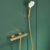 Waterfall Bathtub Shower Faucet Brass Shower Set with Handheld Shower