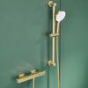 Waterfall Bathtub Shower Faucet Brass Shower Set with Handheld Shower