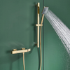 Waterfall Bathtub Shower Faucet Brass Shower Set with Handheld Shower