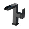 Waterfall LED Light Temperature Digital Display 360 degree Wash Tap